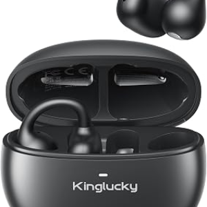 KINGLUCKY Clip On Earbuds