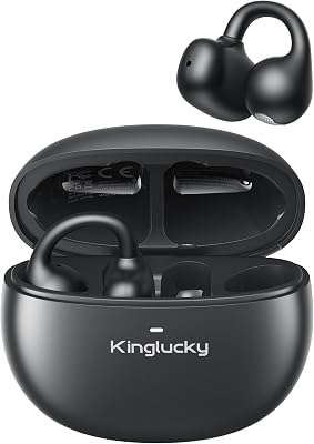 KINGLUCKY Clip On Earbuds