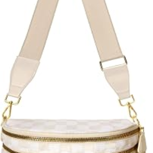 WOOMADA Checkered Bum Bag
