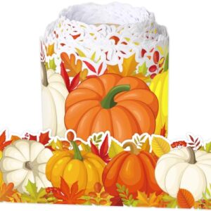 65.6 Feet Fall Pumpkin Classroom Bulletin Board Border Decorations