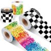 65FT Checkered Bulletin Board Borders Trim for School, Classroom, Offices