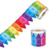 68.9 Feet Crayon Bulletin Board Borders, Back to School Bulletin Board