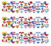 69 Pcs Hispanic Heritage Month Bulletin Board Border