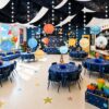 69Pcs Space Themed Ceiling Decorations Solar System Lanterns & Wall Decor
