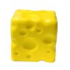 6cm Cheese Squeezed Cube Super Soft Anxiety Relief Cheese Toy