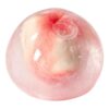 6cm TPR Peach Squeeze Toy Handmade Slow Rising Sensory Stress Ball