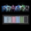 6 Color Cool/Warm/Metallic Watercolor Paint Set For Artist Drawing Glitter Water Pan Pigment Art Supplies