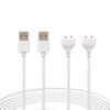6mm Magnetic USB Charging Cable Replacement, 0.24in 2-Pin Charger Cord
