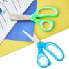 (6 pack) 5-inch Blunt-Tip Kids Scissors, 2-Pack, Scissors for Kids, Blue & Green, Ages 4+