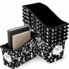 6 Pack Composition Book Holder Book Bins for Classroom Durable Book Binder Organizer Stackable Back to School Notebook File Holder Folder Storage Caddy for School Office Library Home School Supplies