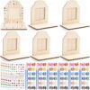 6 Pack Day of the Dead Picture Frame Kit, Dia De Los Muertos Altar Decor