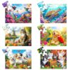 6 Packs 16 Large Piece Puzzle for Seniors Dementia Alzheimer's Puzzle