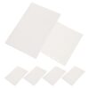 6pcs A5 Grid Refill Paper for Binder Notebook Journal Inserts, White