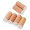 6pcs Animal Footprint Wood Rubber Stamps Decorative Craft Set