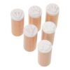 6pcs Animal Footprint Wood Rubber Stamps Set for Journaling