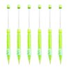 6 Pcs Beadable Drawing Mechanical Pencils 0.5mm Mechanical Automatic Pencils for Adults Kids Students Writing Drawing Bead Pencils