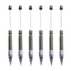 6 Pcs Beadable Drawing Mechanical Pencils 0.5mm Mechanical Automatic Pencils for Adults Kids Students Writing Drawing Bead Pencils
