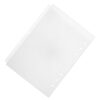 6pcs Binder Dividers Acrylic with Tabs A5 for Office Planning