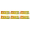 6 Pcs Birthday Sash, Reusable Soft Satin Birthday Girl Sash with Bold Lettering, Colorful Kids Birthday Shoulder Strap for Party Supplies and Photo Props