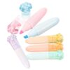 6pcs Compact Cartoon Shaped Highlighter Pens for Study and Daily Use