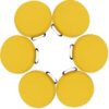 6 Pcs Flexible Waterproof Floor Cushs for Classroom Easy to Clean 14''x2'' Soft Cushs for Kids Ideal for ning Daycare Yoga Mtat