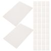 6pcs Loose Leaf Notebook Refill Paper with Lined Grid Pages A5 White