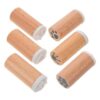 6pcs Mini Wooden Animal Footprint Stamp Set for Journaling Crafts
