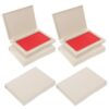 6pcs Quick Dry Blank Ink Pad for Hand and Footprint Keepsake