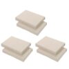 6pcs Quick Dry Hand Stamp Ink Pad Large Red for Prints