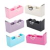 6pcs Refillable Tape Dispenser for Desk Abs Metal Handheld Roll Holder