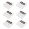 6pcs Silent Digital Countdown Timer Alarm Clock with Magnetic Backing