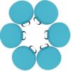 6 Pcs Waterproof Flexible Floor Cush for Classroom Easy to Clean 14''x3'' Soft Cushs for ning Daycare Yoga Mtat Portable Chair Pad