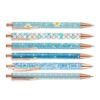 6 Piece Fancy Shimmer Pen, Ergonomic Grip Writing Tool, Desk Supply