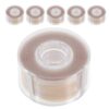 6 Rolls Invisible Eyelid Tape Roll, Khaki Lace Mesh