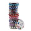 6 Rolls Rhinestone Sticker Tape Self Gem Stickers Flatback Embellishments Acrylic Material Easy to Cut and Apply Suitable