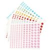 6 Sheets Face Jewel Makeup Stickers for Eyes and Face Acrylic