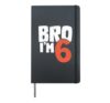 6th Birthday Boy Celebration Hardcover Journal, Black