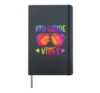6th Grade Vibes Sunglasses Tie Dye Back to School Hardcover Journal, Black