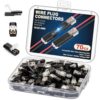 70Pcs Wire connectors, Quick Connect, Double Wire, Plug in, Lock Buckle