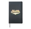 70s Vintage Retro Seattle Washington Throwback Novelty Hardcover Journal, Black