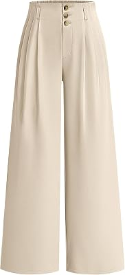 BTFBM Women Wide Leg Dress Pants