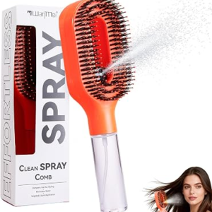 WWMOVARIFT Hair Brush with Water Spray