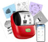 ORGSTA Sticker Printer, 300DPI Ultra-Clear Mini Portable Sticker Maker S002 | Thermal Mini Printer with Banner Printing Function, Bluetooth Inkless Print Pods for Journal, DIY Gifts, Study Note