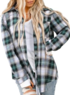 ASIERTIY Buffalo Plaid Flannel Shirt