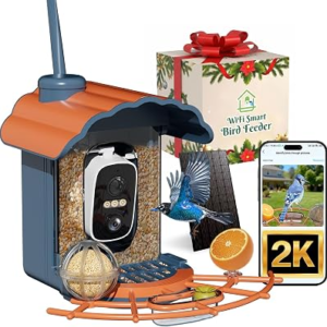 Smart Bird Feeder with 2K Camera