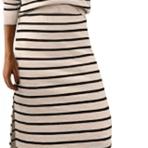 ANRABESS 2 Piece Striped Sweater