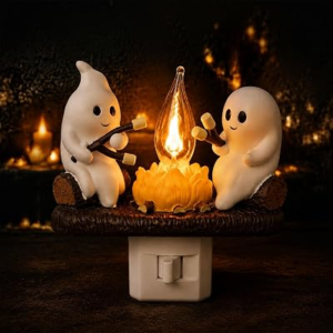 NELIANGIA Halloween Ghost Campfire Night Light