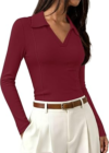 WIHOLL Womens Polo Shirts