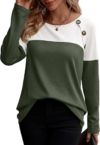 ZEAGOO Waffle Knit Shirts