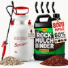 Teexpert 1 Gallon Rock Glue with 1Gallon Pump Sprayer Kits for Landscaping